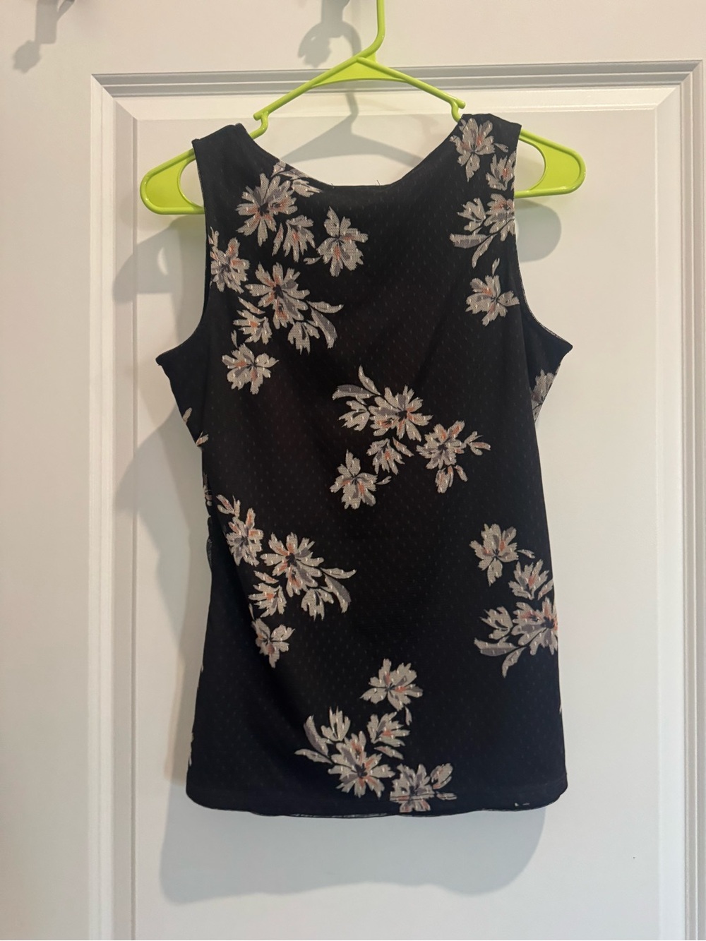 Floral Sleeveless Black Tank Top - Maurice’s